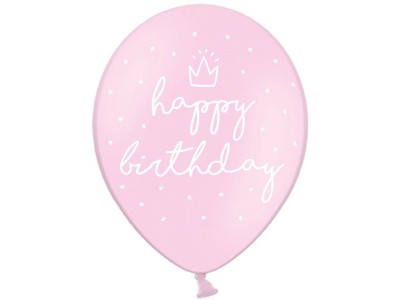 Happy birthday pink, 12" Happy birthday pink, 12"