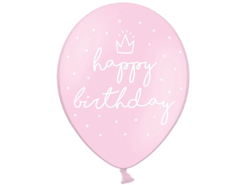 Happy birthday pink, 12"