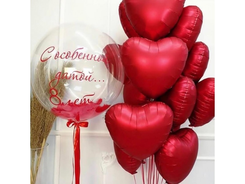 Бабл і серця, 16 шт. Бабл і серця, 16 шт.