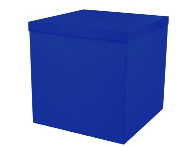 Коробка-сюрприз 70*70*70 см Синя