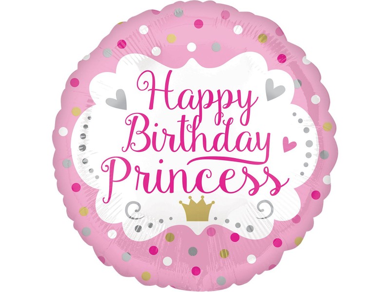 Happy birthday princess, 18"