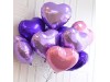 Серце фіолетове 18"