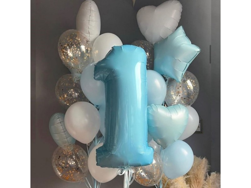 Блакитний рочок, 27шт. 