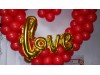 Фольгований Напис "LOVE", золото, 49 см