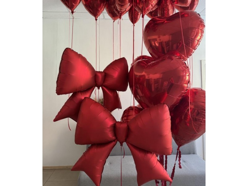 Бантики і серця, 27 шт
