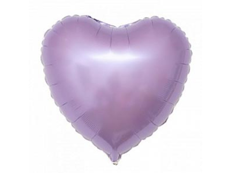 Серце бузкове 18" Серце бузкове 18"