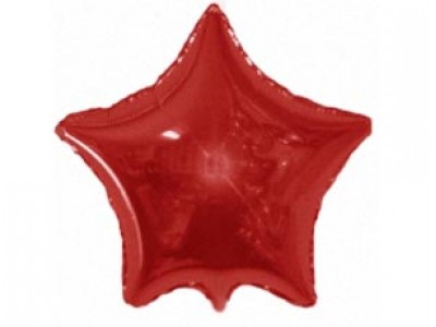 Зірка червона 18"