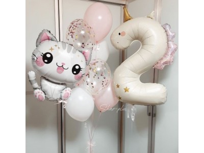 Котик і одноріг, 10 шт