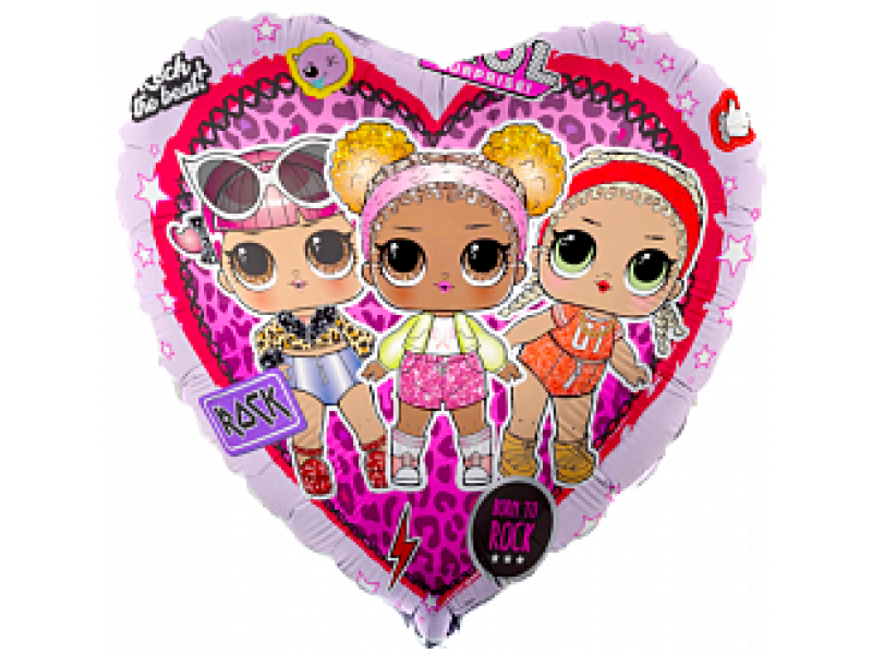 ЛОЛ LOL Heart, 18"